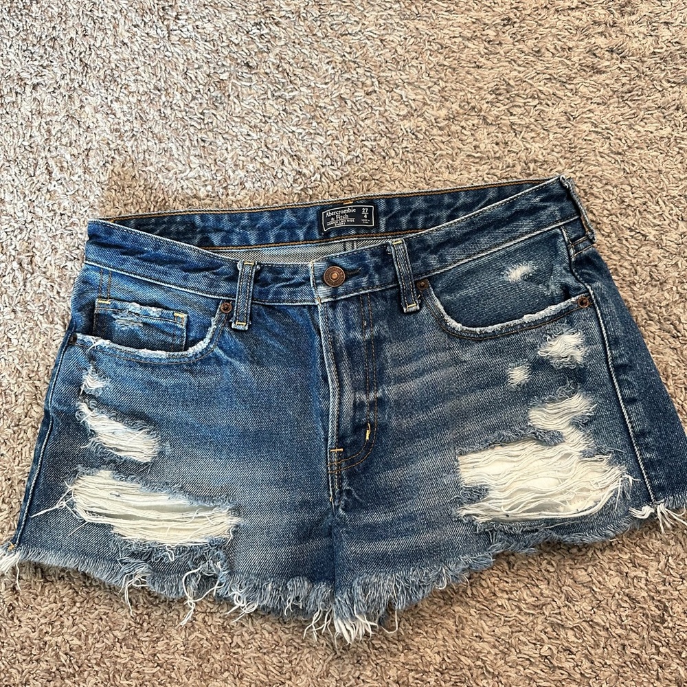 Abercrombie and Fitch Harper Jean shorts